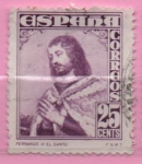 Stamps : Europe : Spain :  Fernando III el Santo