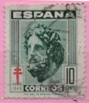 Stamps Spain -  Pro Tuberculos (Esculapio)