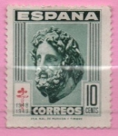 Stamps Spain -  Pro Tuberculos (Esculapio)