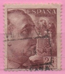 Stamps Spain -  General Franco