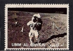 Stamps United Arab Emirates -  Hombre en la Luna