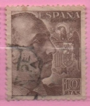 Stamps Spain -  General Franco