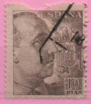 Stamps Spain -  General Franco