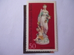 Stamps Germany -  La Justicia - Porcelanas de Berlín