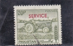 Stamps Pakistan -  AGRICULTURA- service