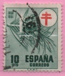 Stamps Spain -  Pro Tuberculos (Adorno navideño)