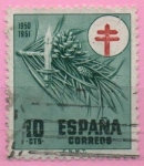 Stamps Spain -  Pro Tuberculos (Adorno navideño)