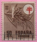 Stamps Spain -  Pro Tuberculos (Adorno navideño)