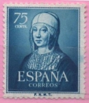 Stamps : Europe : Spain :  Isabel l´Catolica