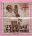 Stamps Spain -  Pro Tuberculos (Despues del baño)