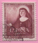 Stamps Spain -  Sta.M.ª Micaela