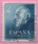 Stamps Spain -  Ramon Y cajal