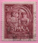 Stamps Spain -  Reyes Catolicos