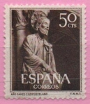 Stamps Spain -  Apostol Santiago