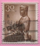 Stamps Spain -  N.S.d´Monserrat