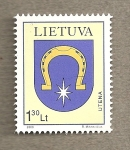 Stamps : Europe : Lithuania :  Escudo de Utena