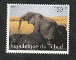 Stamps Chad -  Elefante