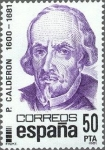 Stamps Spain -  2648 - Centenarios - Pedro Calderón de la Barca (1600-1681)