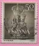 Stamps : Europe : Spain :  N.S.del pilar