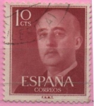 Stamps : Europe : Spain :  General Franco