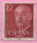 Stamps Spain -  General Franco