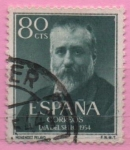 Stamps Spain -  Marcelino Mendez Pelayo