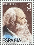Stamps Spain -  2651 - Maestros de la Zarzuela - Manuel Fernández Caballero (1835-1906)