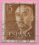 Stamps Spain -  General Franco