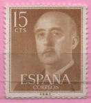 Stamps Spain -  General Franco