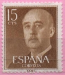 Stamps Spain -  General Franco