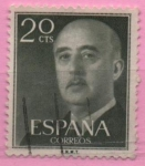 Stamps Spain -  General Franco