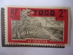 Stamps Togo -  Platación de Coco. Serie:Agricultura.
