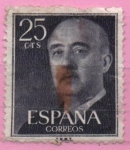 Stamps Spain -  General Franco