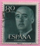 Stamps Spain -  General Franco