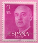 Stamps Spain -  General Franco