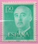 Stamps Spain -  General Franco