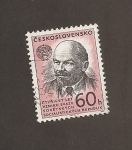Stamps Czechoslovakia -  45 Aniv. revolución rusa. V. Lenin
