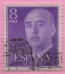 Stamps Spain -  General Franco