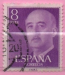 Stamps Spain -  General Franco