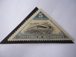 Sellos del Mundo : Africa : Mozambique : Beira - Avión sobre Beira - Ignauguración del Correo A+ero - Emisión Conmemorativa.