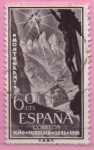 Stamps Spain -  Monasterio d´monserrat