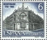 Sellos de Europa - Espa�a -  2677 - Paisajes y monumentos - Fachada del Banco de España Madrid