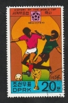Sellos de Asia - Corea del norte -  Mundial de fútbol Mexico 1970