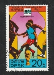 Sellos de Asia - Corea del norte -  Mundial de fútbol Alemania 1974