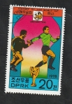 Stamps North Korea -  Mundial de fútbol Suecia 1958