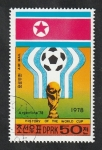 Stamps North Korea -  Mundial de fútbol Argentina 1978
