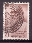 Stamps India -  Centenario de su nacimiento Dr. Bhagavan 