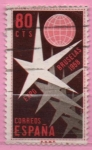 Stamps Spain -  Exposicion d´Bruselas