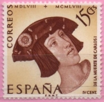 Stamps : Europe : Spain :  Retrato d´Strigel