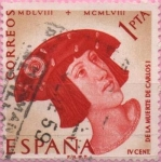 Stamps Spain -  Retrato d´Strigel